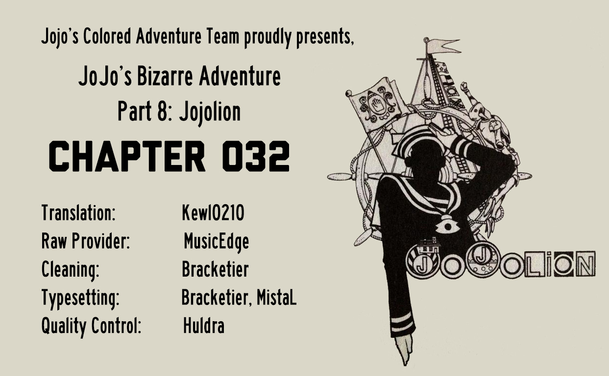 JoJo's Bizarre Adventure Part 8 - JoJolion (Official Colored) Chapter 32 page 44 - Chapter 32: "I am a Rock" Part 2
