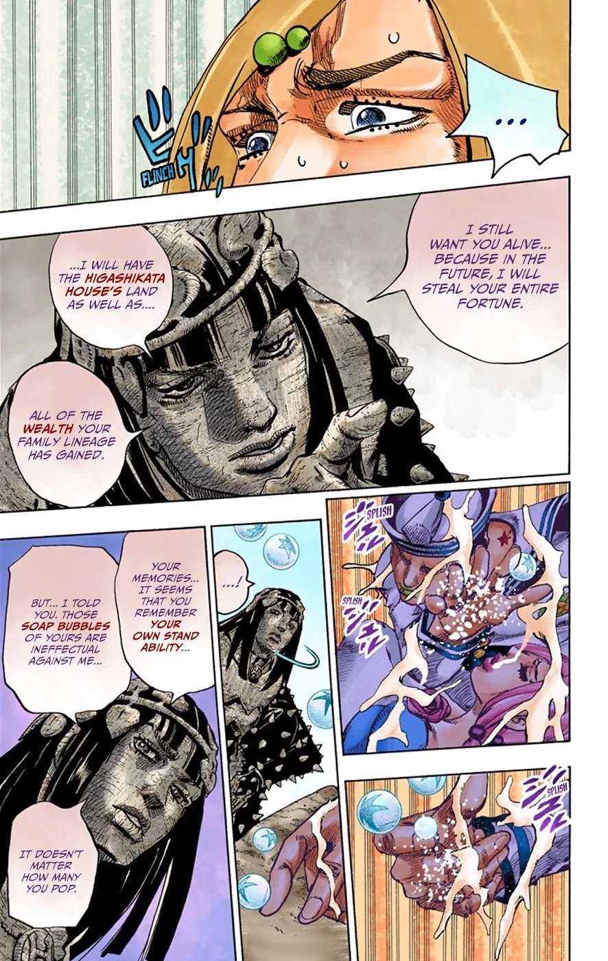 JoJo's Bizarre Adventure Part 8 - JoJolion (Official Colored) Chapter 32 page 6 - Chapter 32: "I am a Rock" Part 2