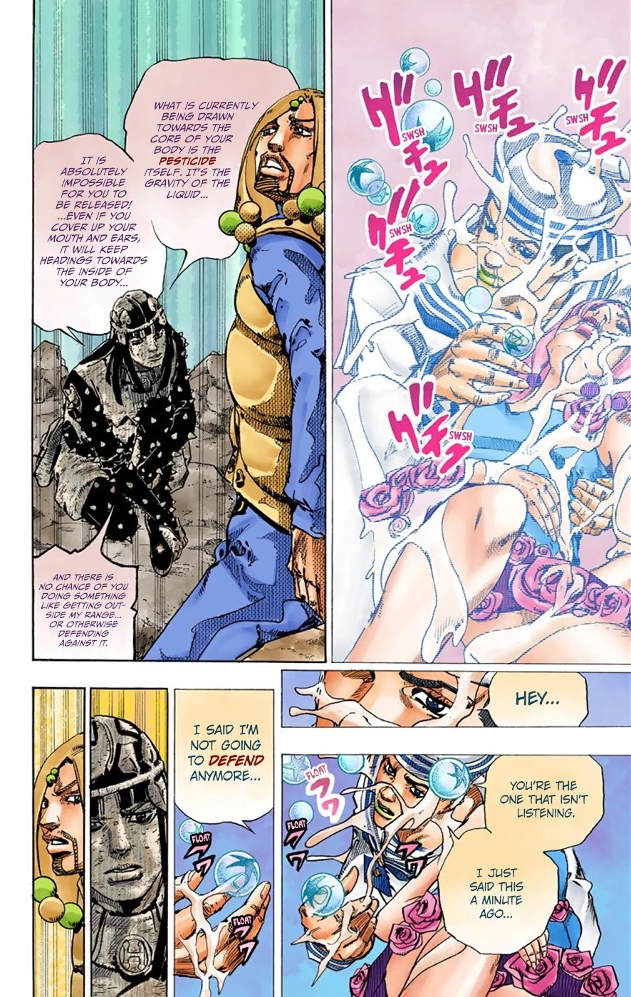 JoJo's Bizarre Adventure Part 8 - JoJolion (Official Colored) Chapter 32 page 7 - Chapter 32: "I am a Rock" Part 2