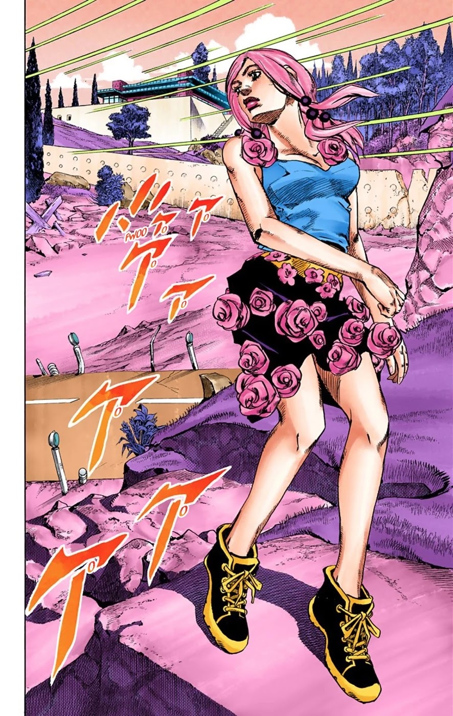 JoJo's Bizarre Adventure Part 8 - JoJolion (Official Colored) Chapter 33 page 13 - Chapter 33: Josuke! Go to the Higashikata Fruit Parlor!