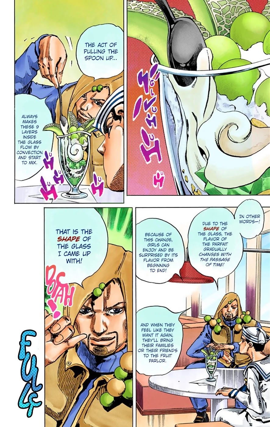 JoJo's Bizarre Adventure Part 8 - JoJolion (Official Colored) Chapter 33 page 33 - Chapter 33: Josuke! Go to the Higashikata Fruit Parlor!