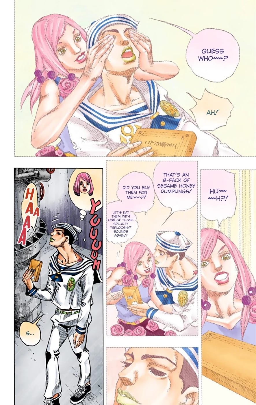 JoJo's Bizarre Adventure Part 8 - JoJolion (Official Colored) Chapter 33 page 9 - Chapter 33: Josuke! Go to the Higashikata Fruit Parlor!