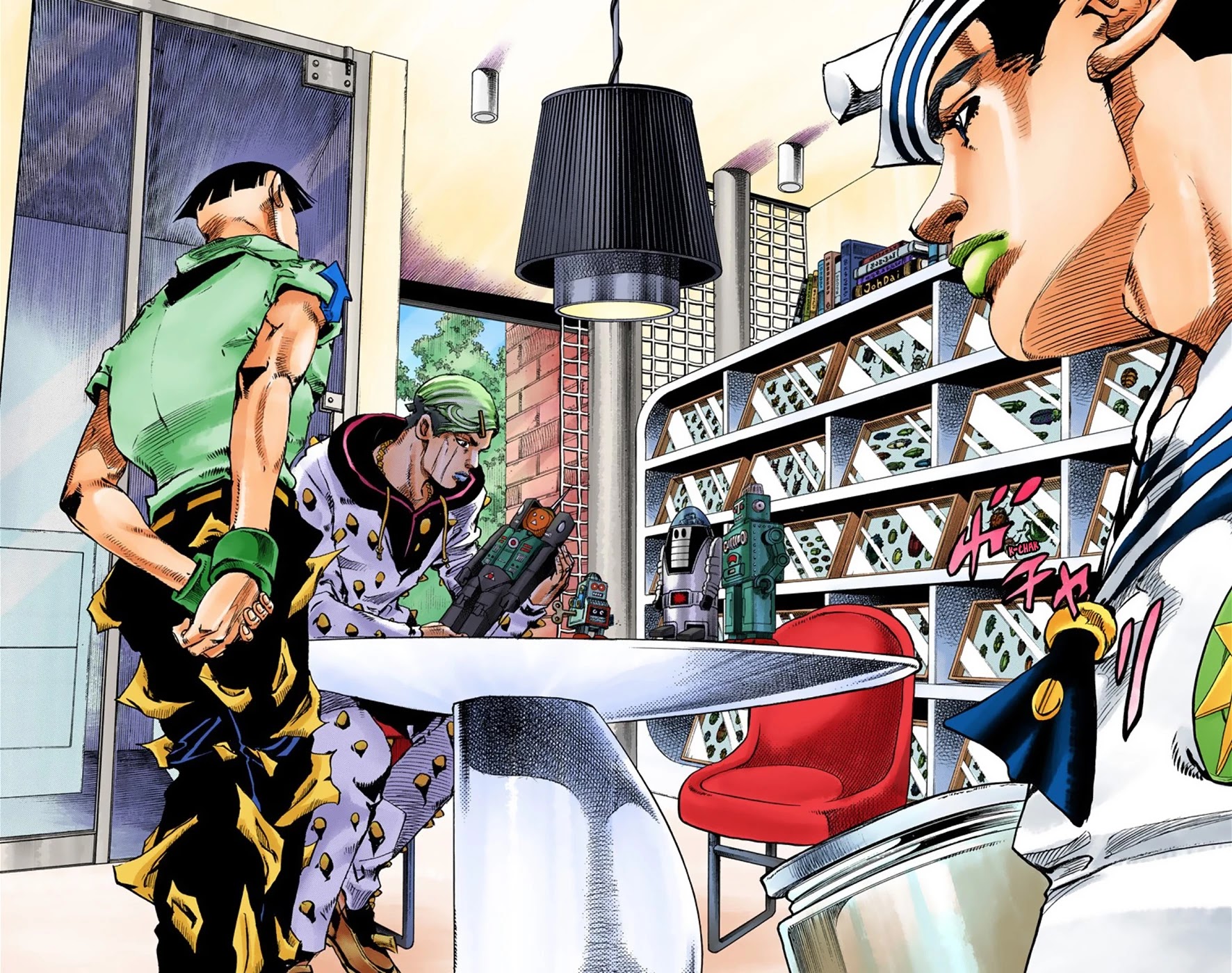 JoJo's Bizarre Adventure Part 8 - JoJolion (Official Colored) Chapter 34 page 10 - Chapter 34: Every Day is a Summer Vacation Part 1