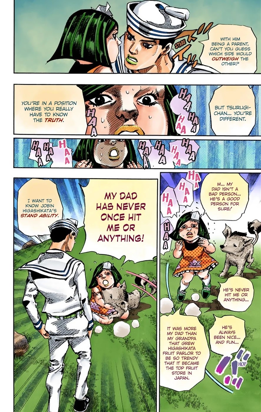 JoJo's Bizarre Adventure Part 8 - JoJolion (Official Colored) Chapter 34 page 19 - Chapter 34: Every Day is a Summer Vacation Part 1