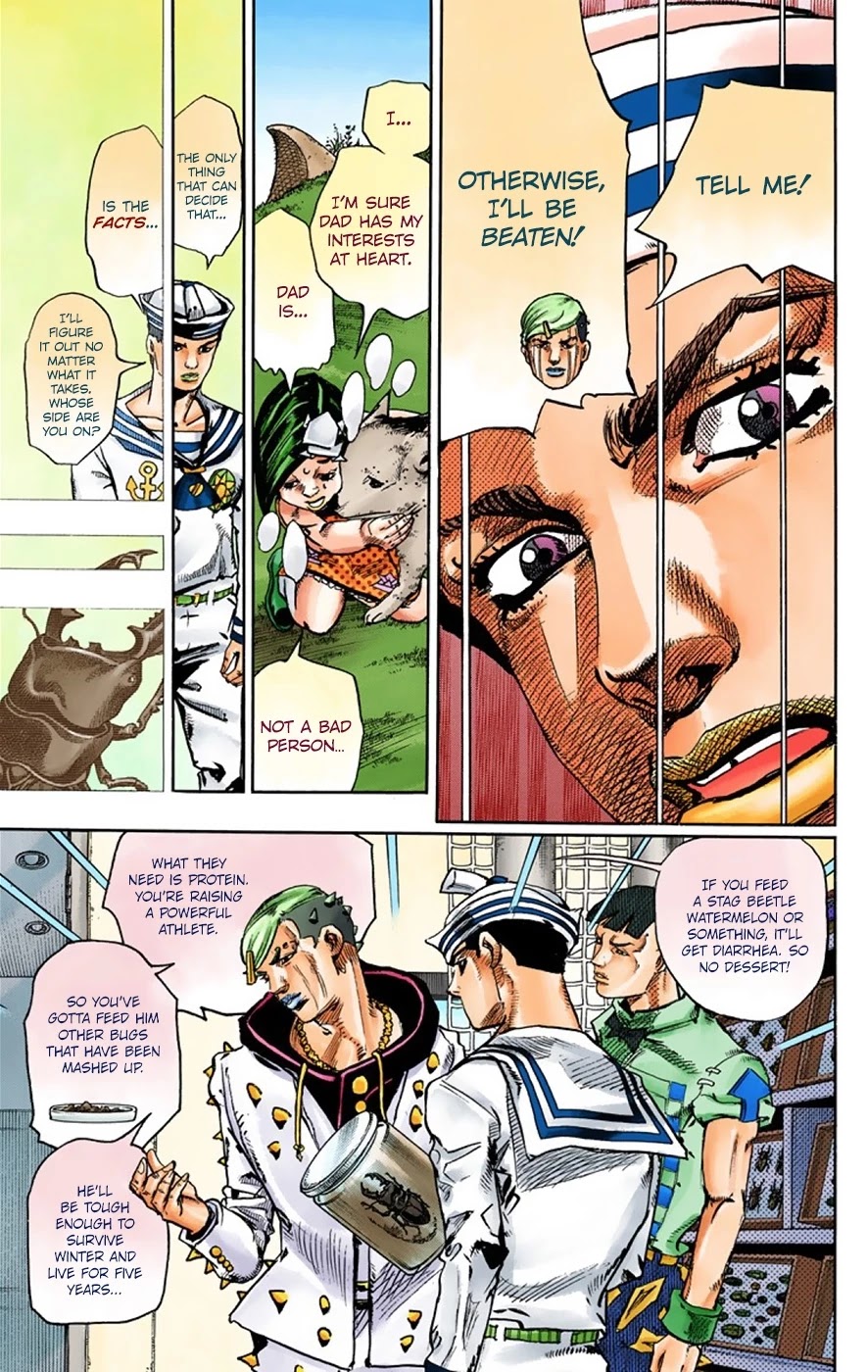 JoJo's Bizarre Adventure Part 8 - JoJolion (Official Colored) Chapter 34 page 20 - Chapter 34: Every Day is a Summer Vacation Part 1