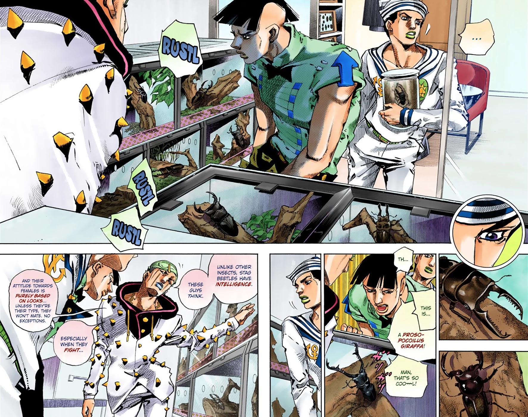 JoJo's Bizarre Adventure Part 8 - JoJolion (Official Colored) Chapter 34 page 27 - Chapter 34: Every Day is a Summer Vacation Part 1