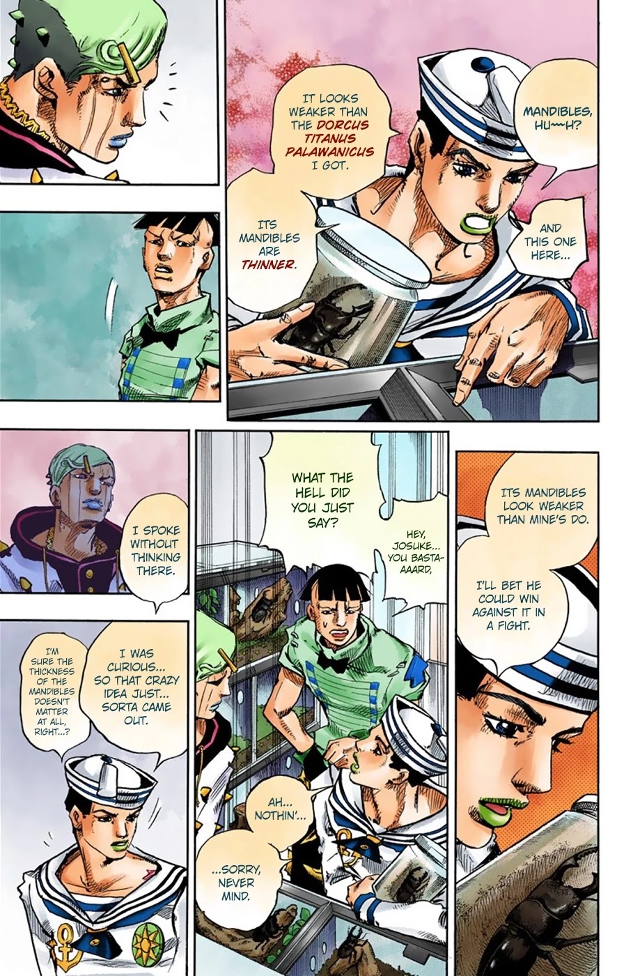 JoJo's Bizarre Adventure Part 8 - JoJolion (Official Colored) Chapter 34 page 29 - Chapter 34: Every Day is a Summer Vacation Part 1