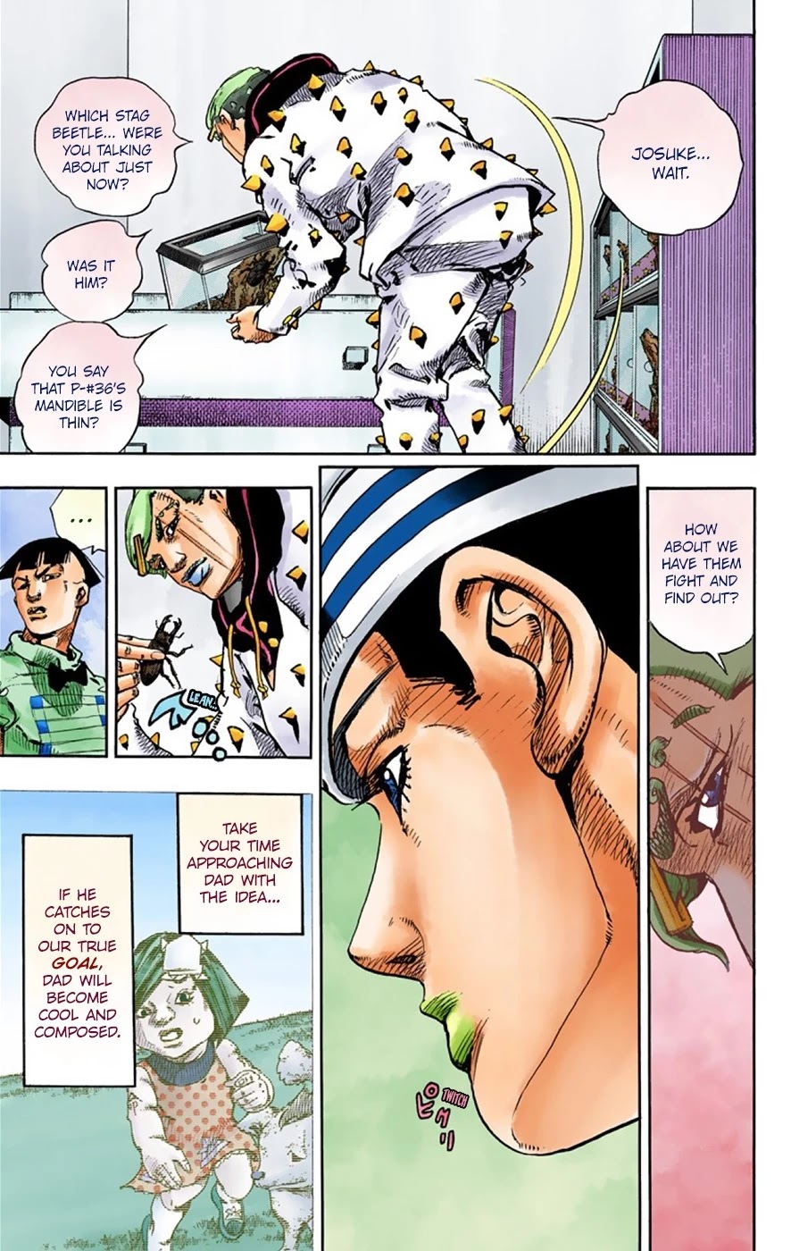 JoJo's Bizarre Adventure Part 8 - JoJolion (Official Colored) Chapter 34 page 31 - Chapter 34: Every Day is a Summer Vacation Part 1