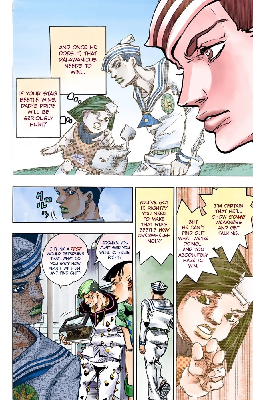 JoJo's Bizarre Adventure Part 8 - JoJolion (Official Colored) Chapter 34 page 32 - Chapter 34: Every Day is a Summer Vacation Part 1
