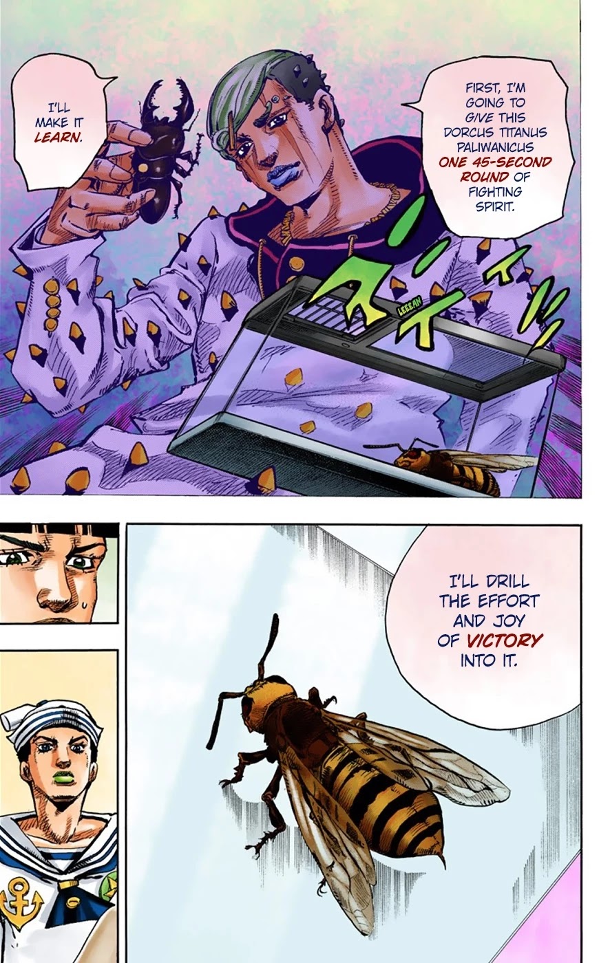 JoJo's Bizarre Adventure Part 8 - JoJolion (Official Colored) Chapter 34 page 39 - Chapter 34: Every Day is a Summer Vacation Part 1