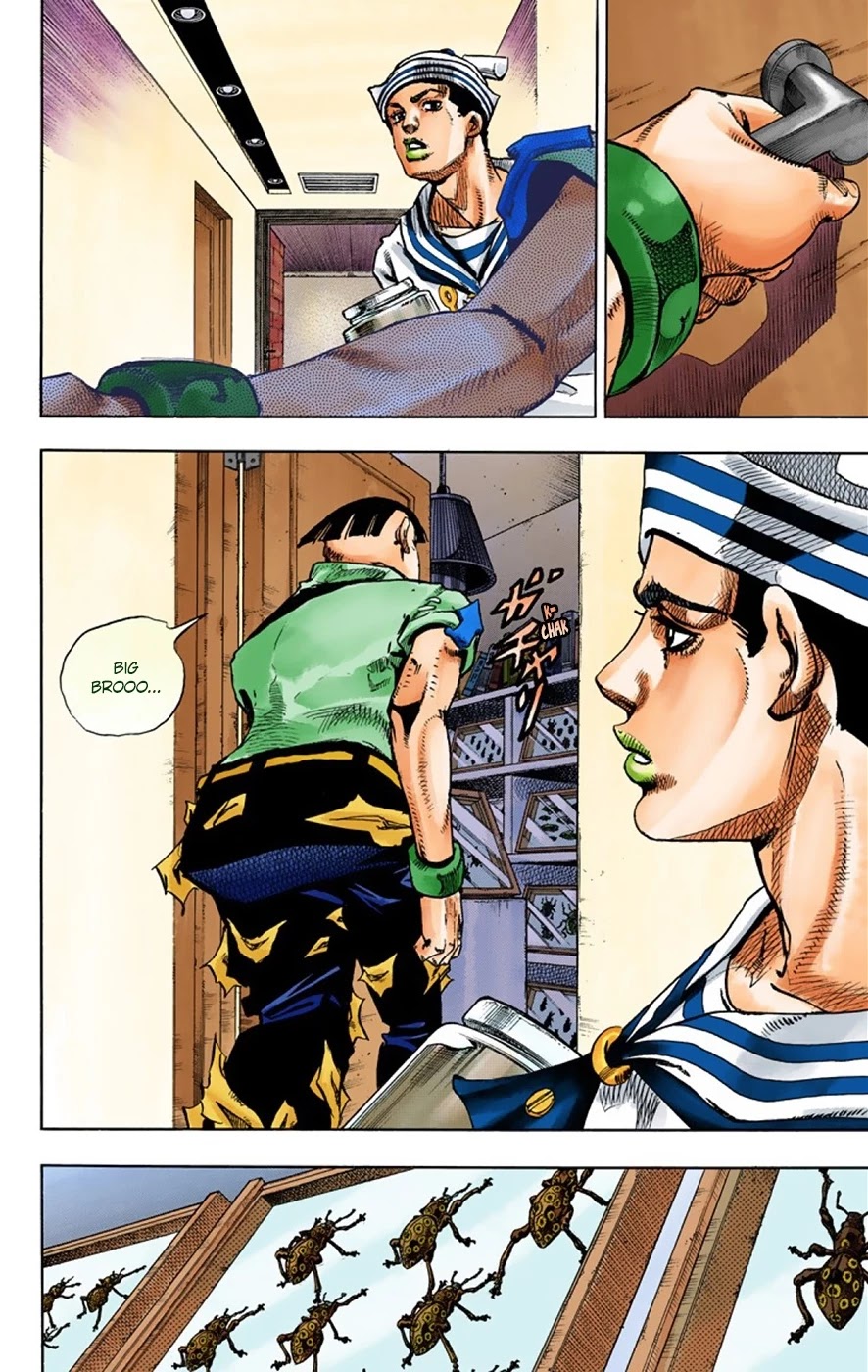JoJo's Bizarre Adventure Part 8 - JoJolion (Official Colored) Chapter 34 page 8 - Chapter 34: Every Day is a Summer Vacation Part 1
