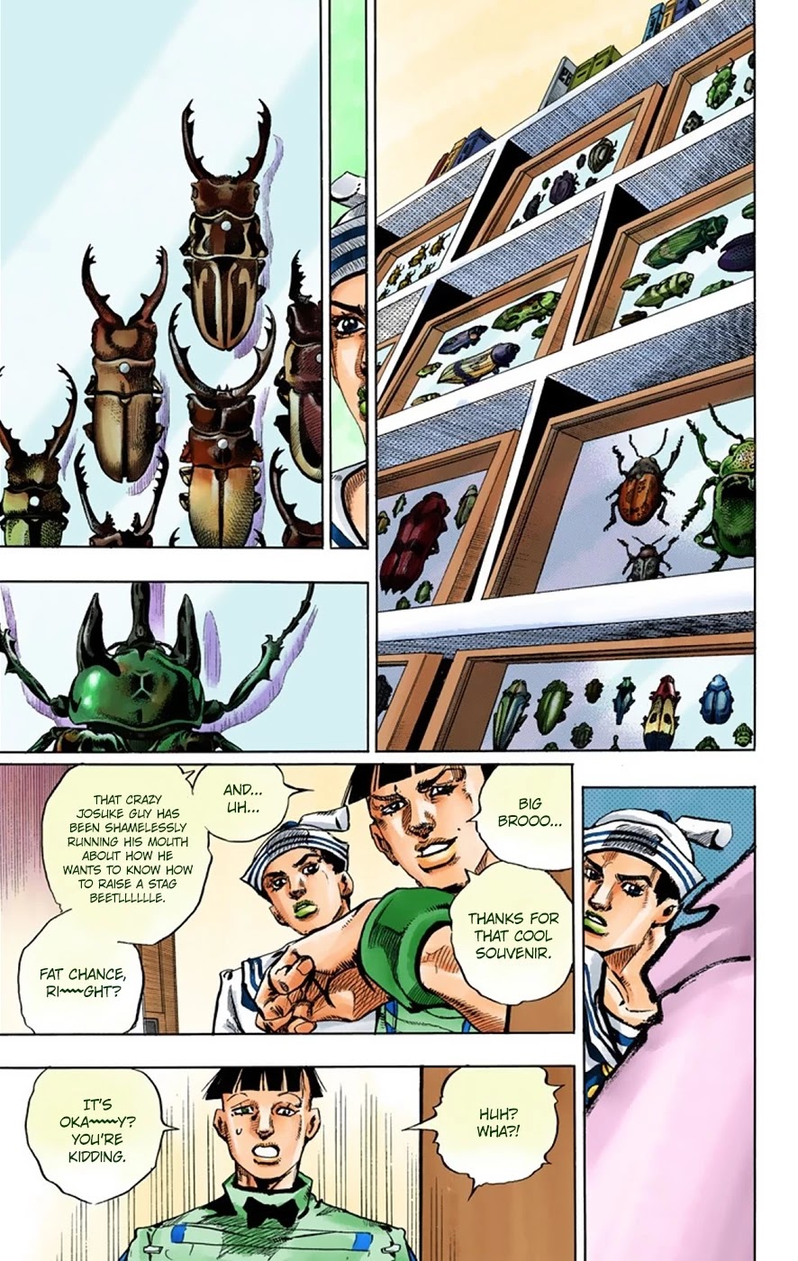 JoJo's Bizarre Adventure Part 8 - JoJolion (Official Colored) Chapter 34 page 9 - Chapter 34: Every Day is a Summer Vacation Part 1