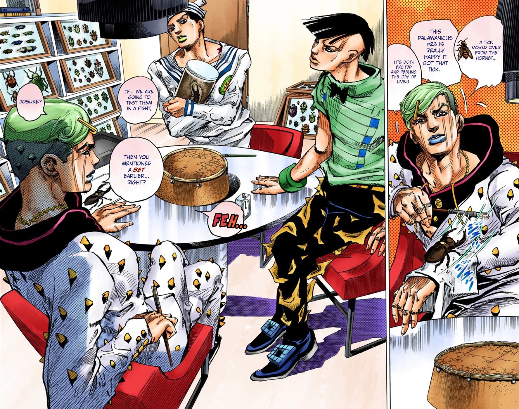 JoJo's Bizarre Adventure Part 8 - JoJolion (Official Colored) Chapter 35 page 10 - Chapter 35: Every Day is a Summer Vacation Part 2