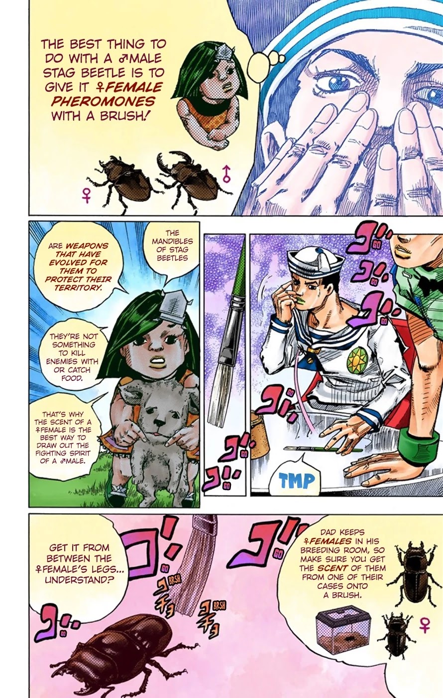 JoJo's Bizarre Adventure Part 8 - JoJolion (Official Colored) Chapter 35 page 19 - Chapter 35: Every Day is a Summer Vacation Part 2