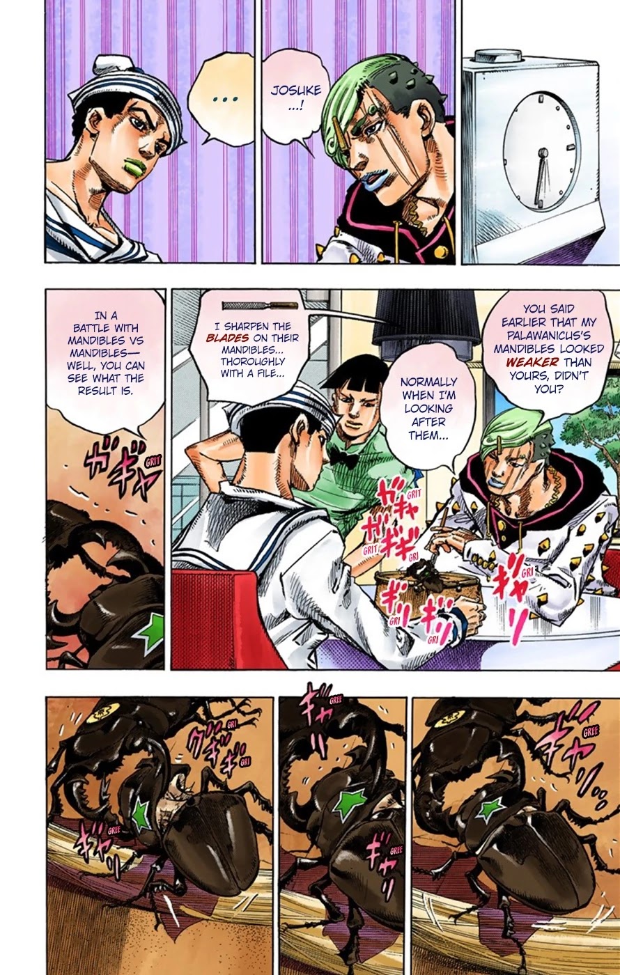 JoJo's Bizarre Adventure Part 8 - JoJolion (Official Colored) Chapter 35 page 24 - Chapter 35: Every Day is a Summer Vacation Part 2