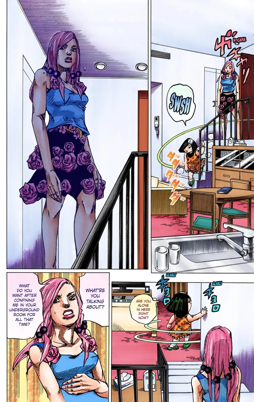 JoJo's Bizarre Adventure Part 8 - JoJolion (Official Colored) Chapter 36 page 17 - Chapter 36: Every Day is a Summer Vacation Part 3