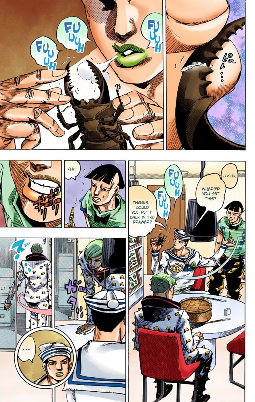 JoJo's Bizarre Adventure Part 8 - JoJolion (Official Colored) Chapter 36 page 20 - Chapter 36: Every Day is a Summer Vacation Part 3