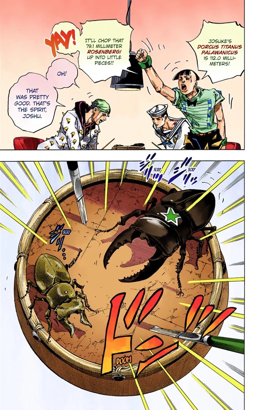 JoJo's Bizarre Adventure Part 8 - JoJolion (Official Colored) Chapter 36 page 24 - Chapter 36: Every Day is a Summer Vacation Part 3
