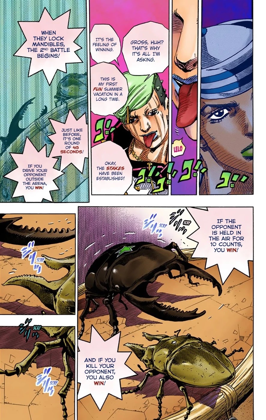 JoJo's Bizarre Adventure Part 8 - JoJolion (Official Colored) Chapter 36 page 26 - Chapter 36: Every Day is a Summer Vacation Part 3