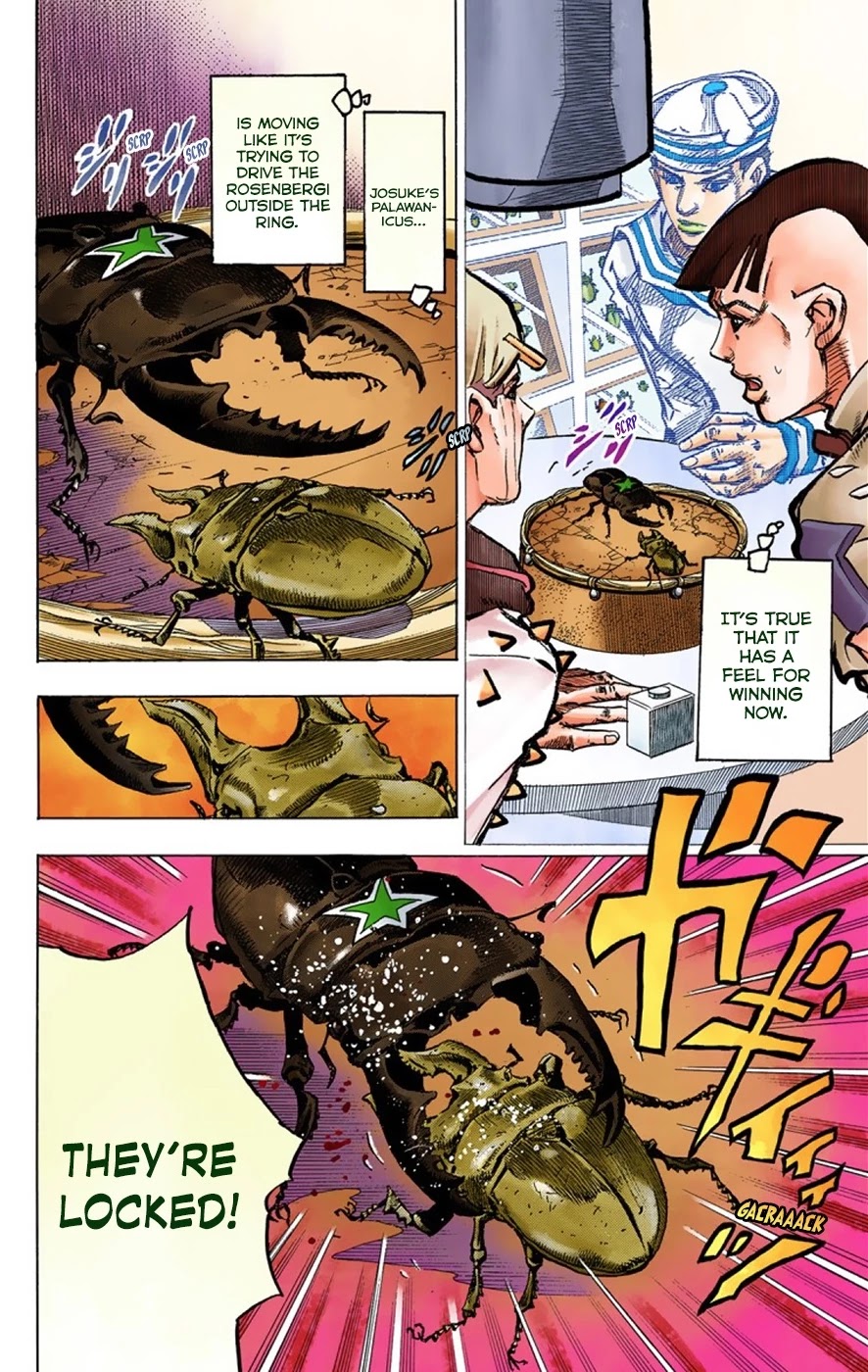 JoJo's Bizarre Adventure Part 8 - JoJolion (Official Colored) Chapter 36 page 27 - Chapter 36: Every Day is a Summer Vacation Part 3