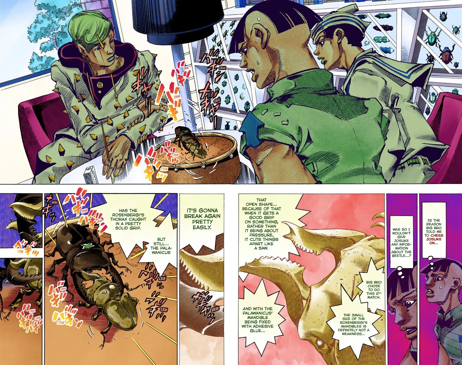 JoJo's Bizarre Adventure Part 8 - JoJolion (Official Colored) Chapter 36 page 29 - Chapter 36: Every Day is a Summer Vacation Part 3