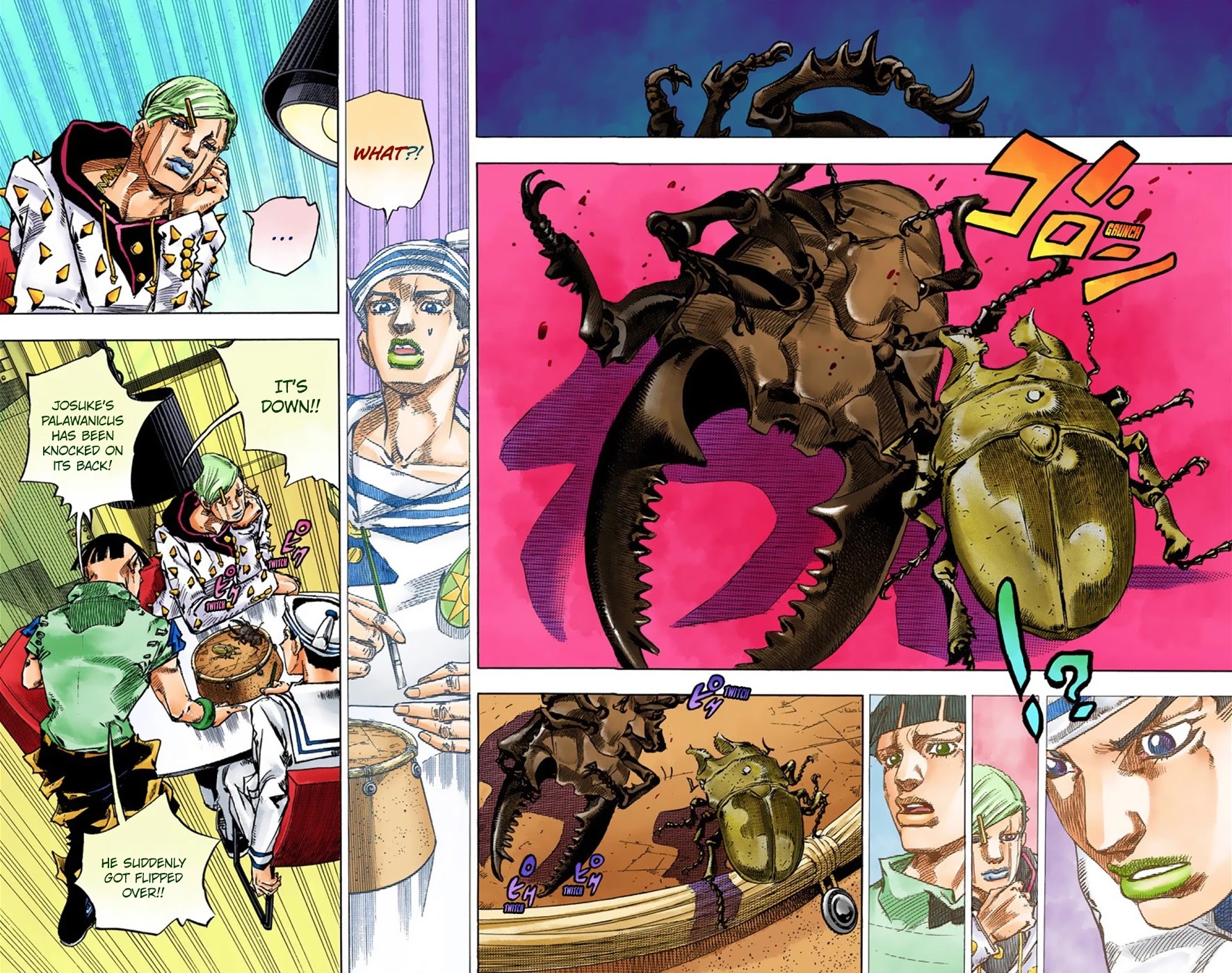 JoJo's Bizarre Adventure Part 8 - JoJolion (Official Colored) Chapter 36 page 32 - Chapter 36: Every Day is a Summer Vacation Part 3