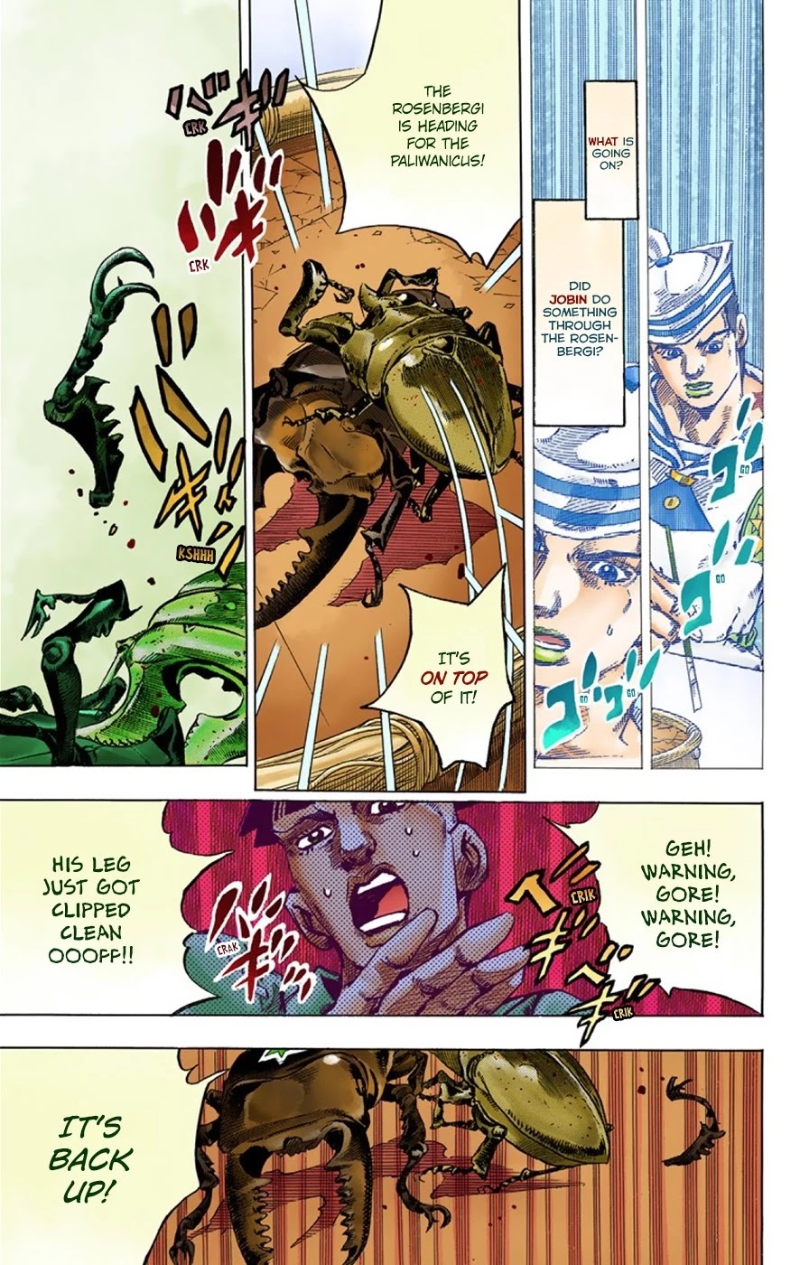 JoJo's Bizarre Adventure Part 8 - JoJolion (Official Colored) Chapter 36 page 34 - Chapter 36: Every Day is a Summer Vacation Part 3