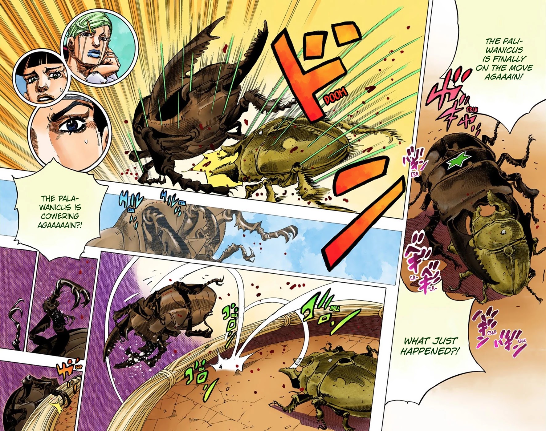 JoJo's Bizarre Adventure Part 8 - JoJolion (Official Colored) Chapter 36 page 35 - Chapter 36: Every Day is a Summer Vacation Part 3