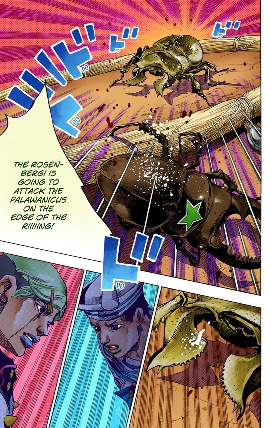JoJo's Bizarre Adventure Part 8 - JoJolion (Official Colored) Chapter 36 page 37 - Chapter 36: Every Day is a Summer Vacation Part 3