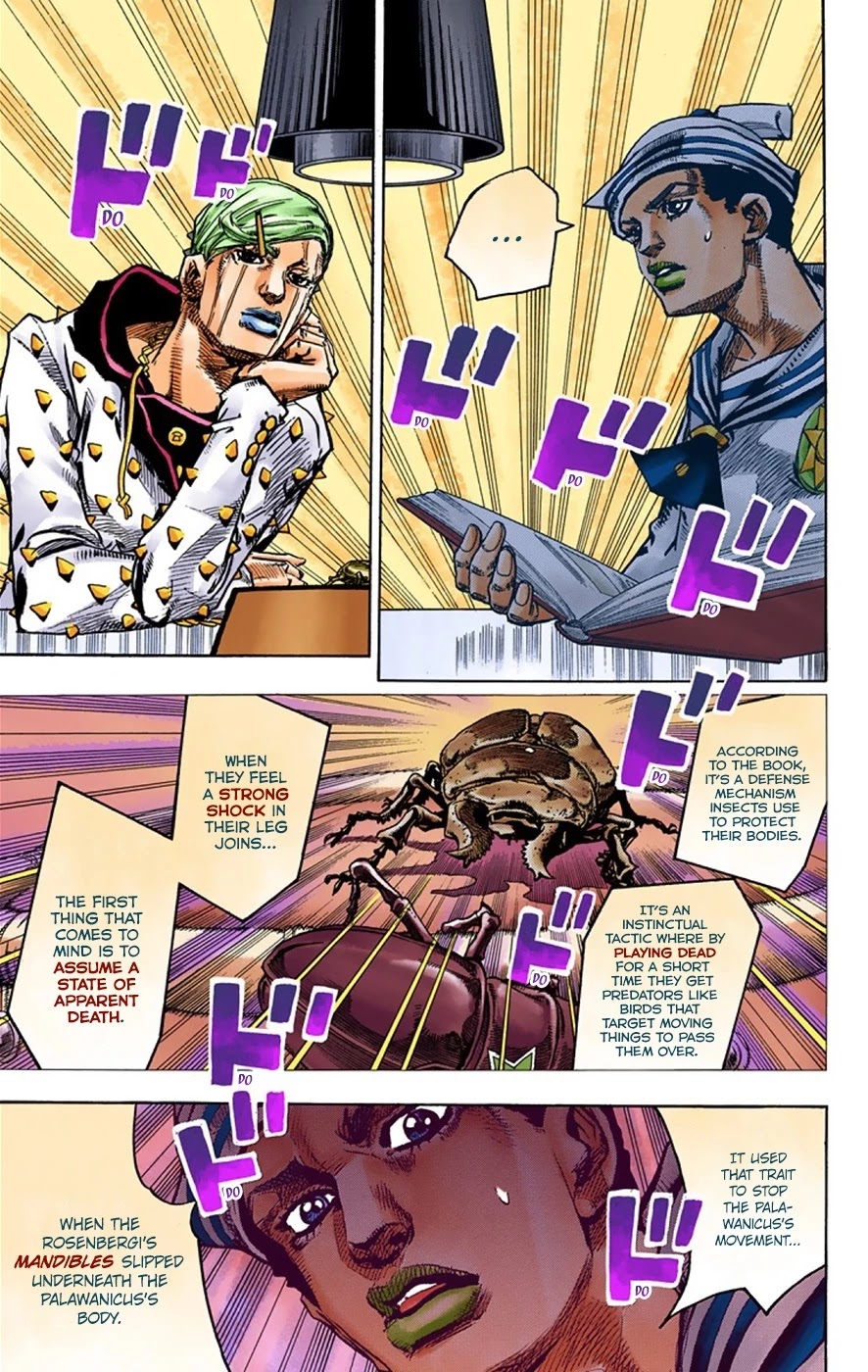JoJo's Bizarre Adventure Part 8 - JoJolion (Official Colored) Chapter 36 page 39 - Chapter 36: Every Day is a Summer Vacation Part 3