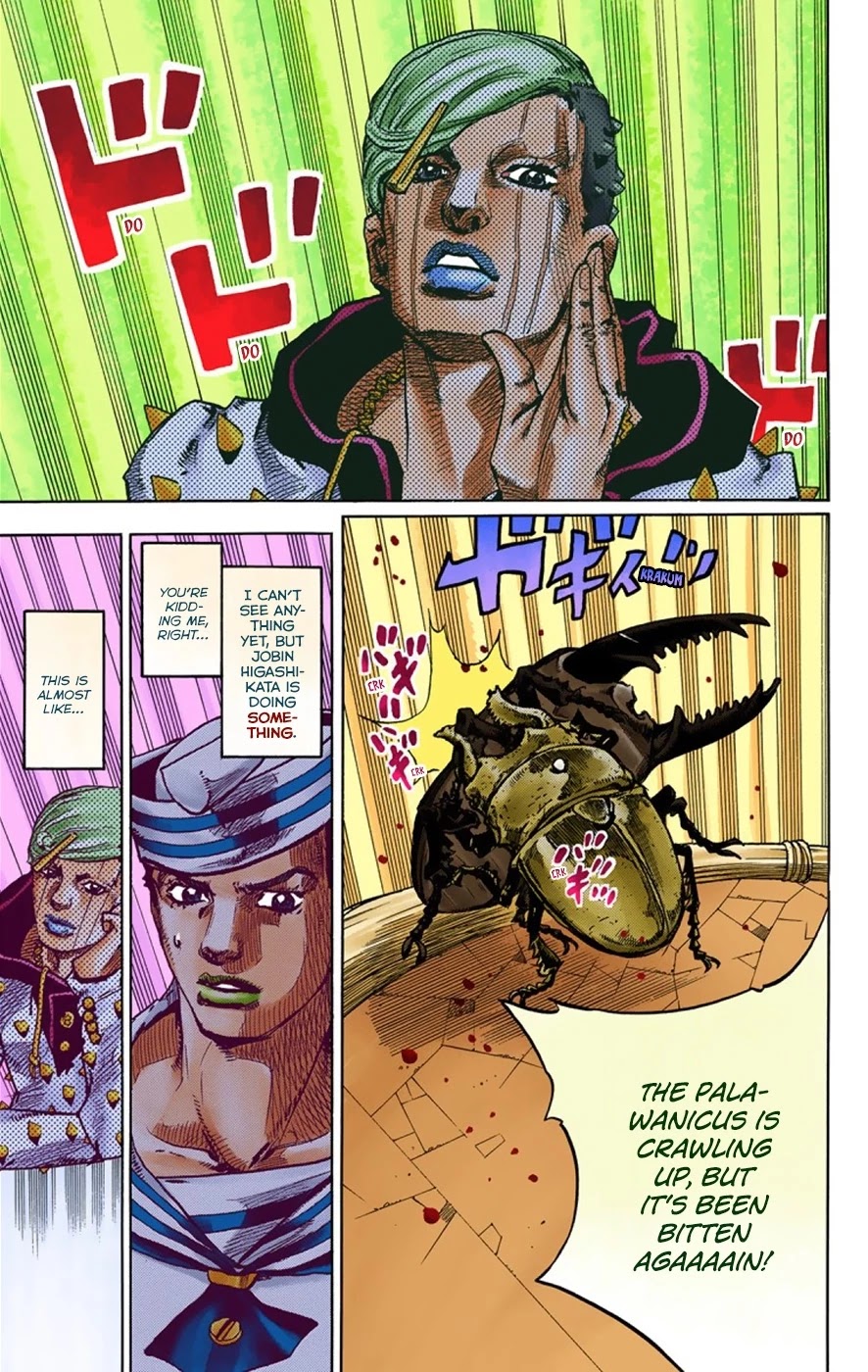 JoJo's Bizarre Adventure Part 8 - JoJolion (Official Colored) Chapter 36 page 41 - Chapter 36: Every Day is a Summer Vacation Part 3