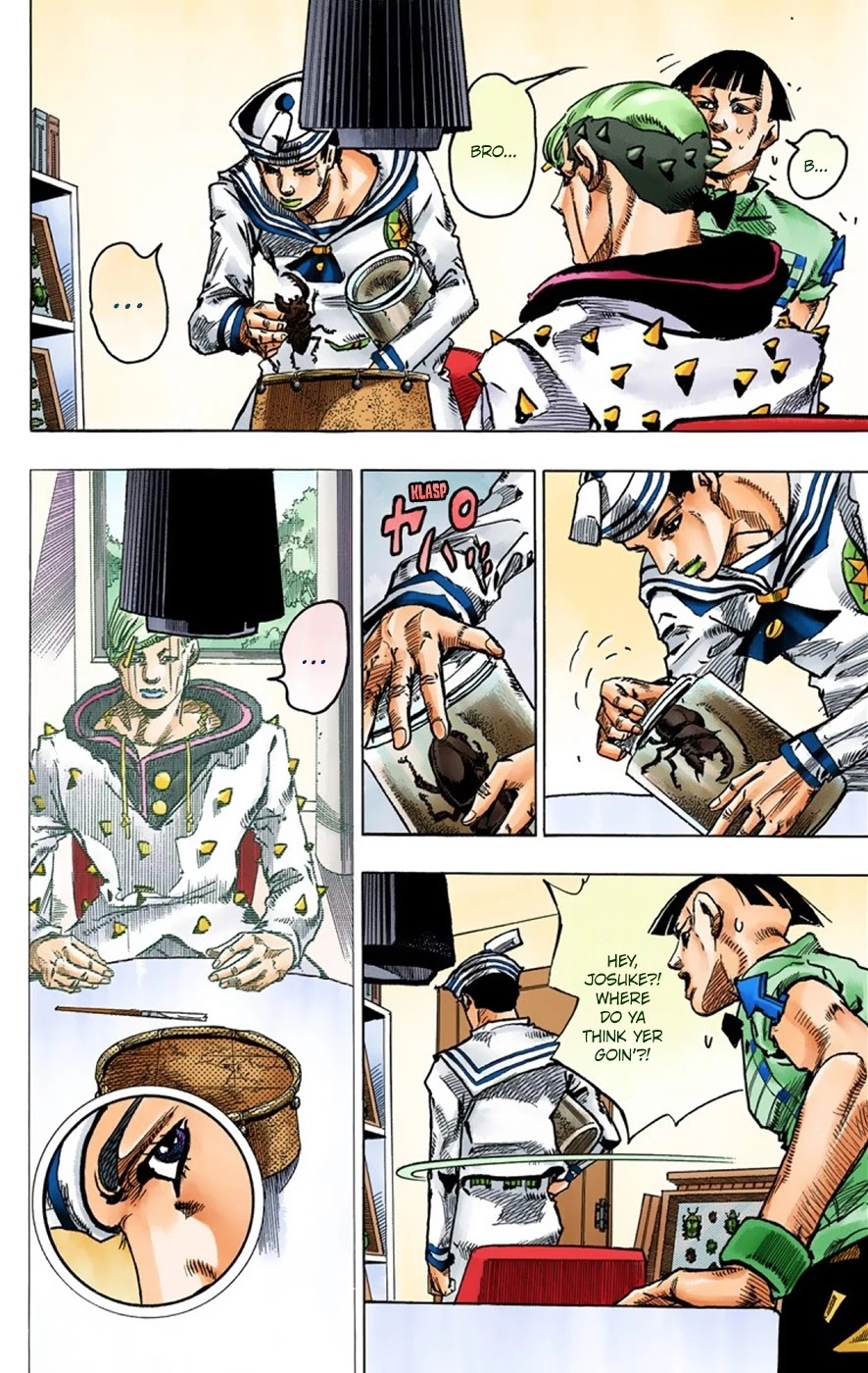 JoJo's Bizarre Adventure Part 8 - JoJolion (Official Colored) Chapter 36 page 8 - Chapter 36: Every Day is a Summer Vacation Part 3