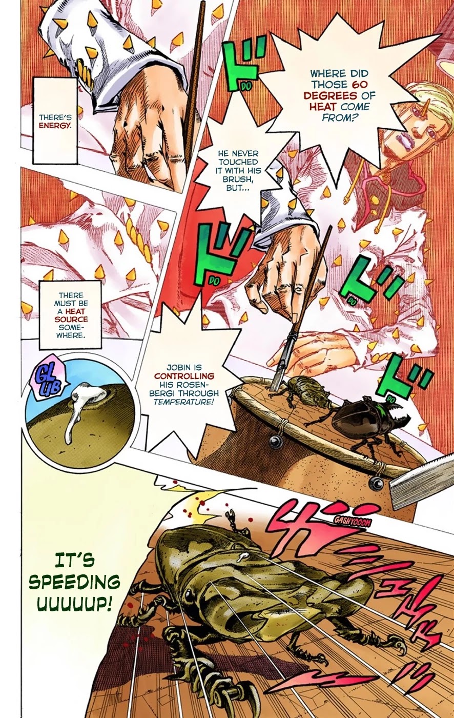 JoJo's Bizarre Adventure Part 8 - JoJolion (Official Colored) Chapter 37 page 21 - Chapter 37: Every Day is a Summer Vacation Part 4