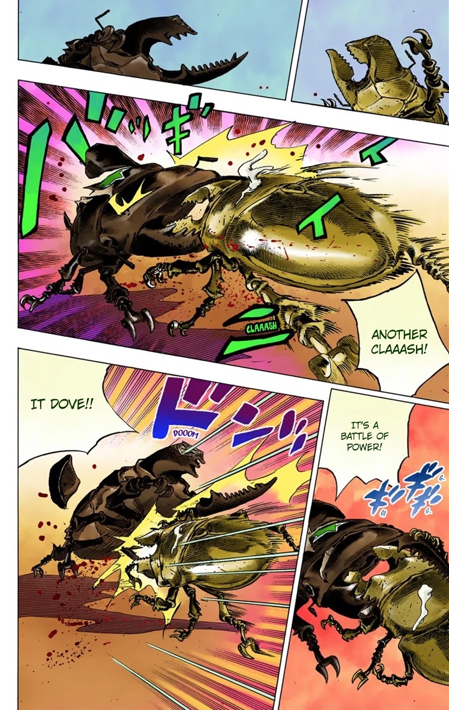 JoJo's Bizarre Adventure Part 8 - JoJolion (Official Colored) Chapter 37 page 25 - Chapter 37: Every Day is a Summer Vacation Part 4