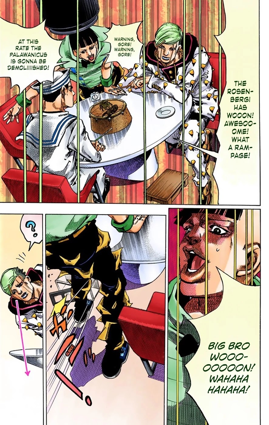 JoJo's Bizarre Adventure Part 8 - JoJolion (Official Colored) Chapter 37 page 29 - Chapter 37: Every Day is a Summer Vacation Part 4