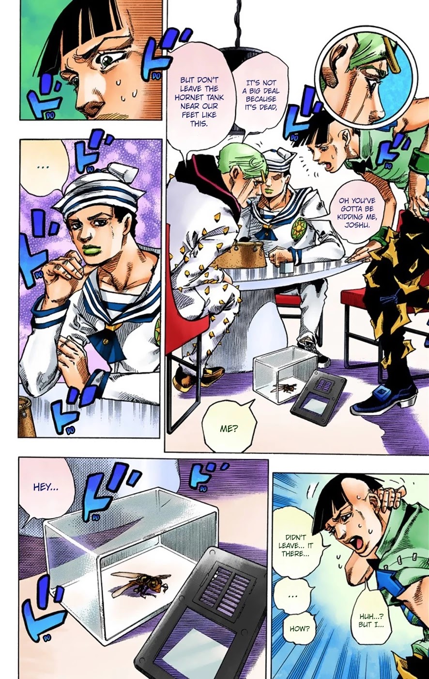 JoJo's Bizarre Adventure Part 8 - JoJolion (Official Colored) Chapter 37 page 30 - Chapter 37: Every Day is a Summer Vacation Part 4