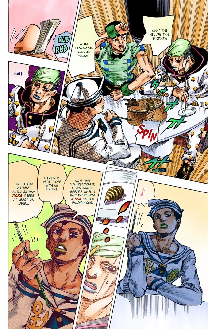 JoJo's Bizarre Adventure Part 8 - JoJolion (Official Colored) Chapter 37 page 34 - Chapter 37: Every Day is a Summer Vacation Part 4