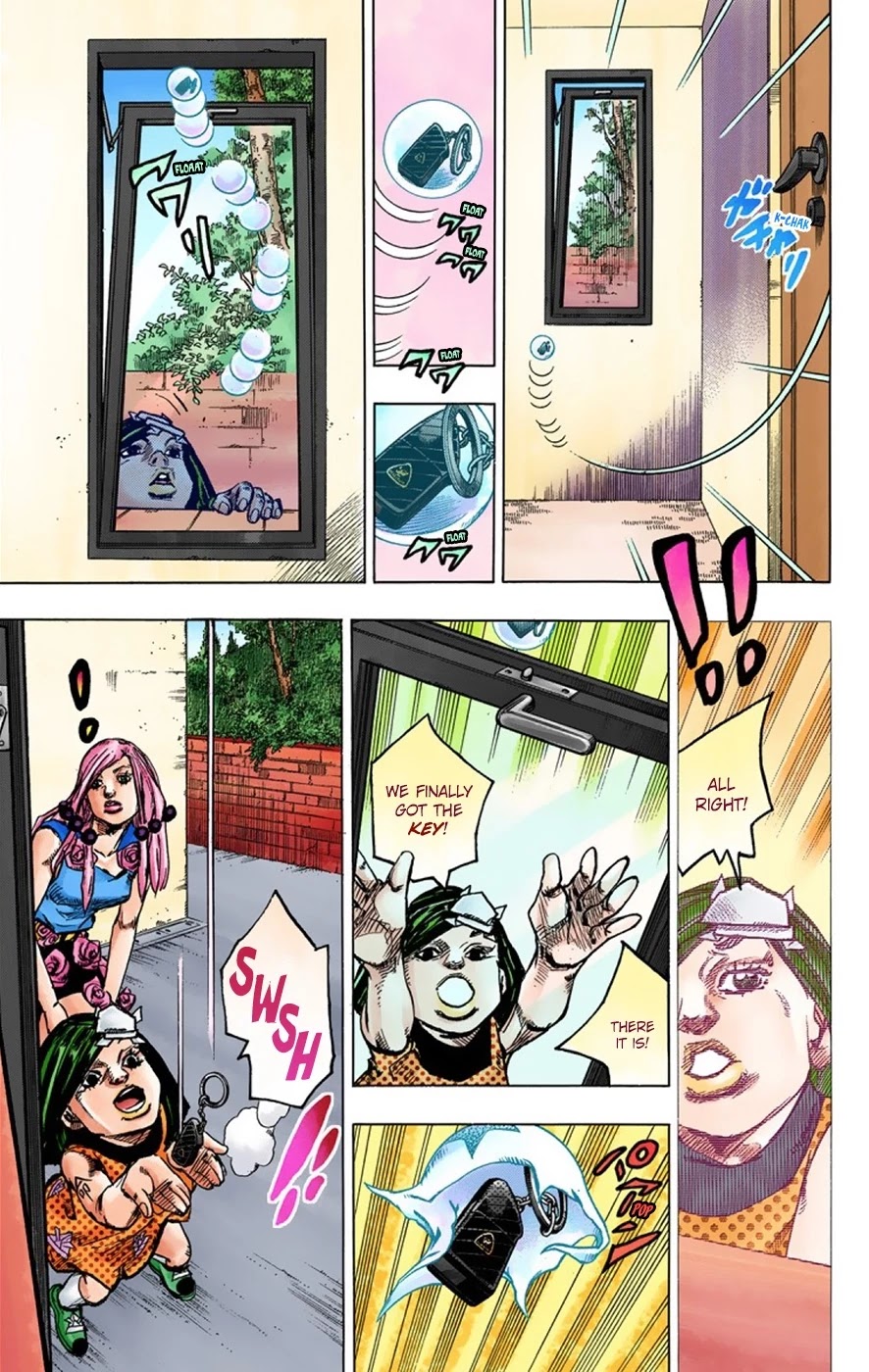 JoJo's Bizarre Adventure Part 8 - JoJolion (Official Colored) Chapter 37 page 40 - Chapter 37: Every Day is a Summer Vacation Part 4