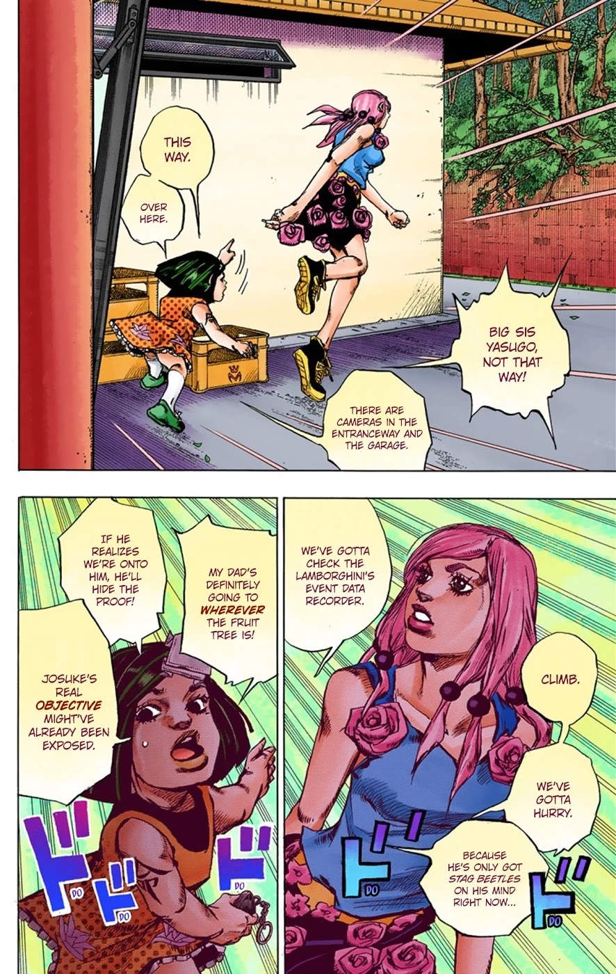 JoJo's Bizarre Adventure Part 8 - JoJolion (Official Colored) Chapter 37 page 41 - Chapter 37: Every Day is a Summer Vacation Part 4