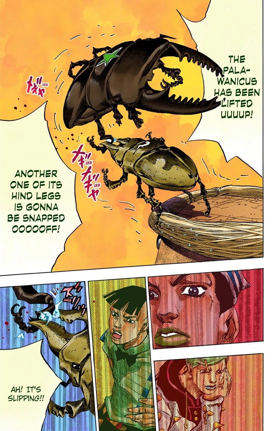 JoJo's Bizarre Adventure Part 8 - JoJolion (Official Colored) Chapter 37 page 6 - Chapter 37: Every Day is a Summer Vacation Part 4