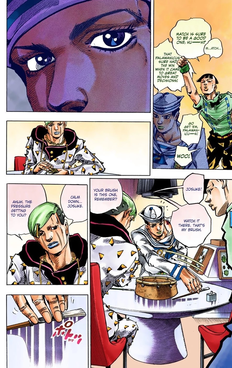 JoJo's Bizarre Adventure Part 8 - JoJolion (Official Colored) Chapter 37 page 9 - Chapter 37: Every Day is a Summer Vacation Part 4