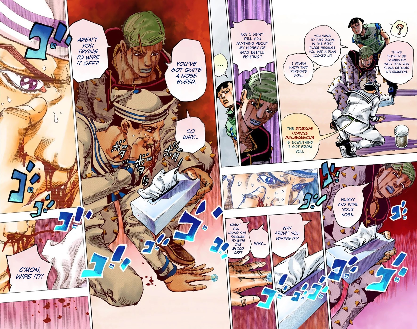 JoJo's Bizarre Adventure Part 8 - JoJolion (Official Colored) Chapter 38 page 20 - Chapter 38: Jobin Higashikata is a Stand User