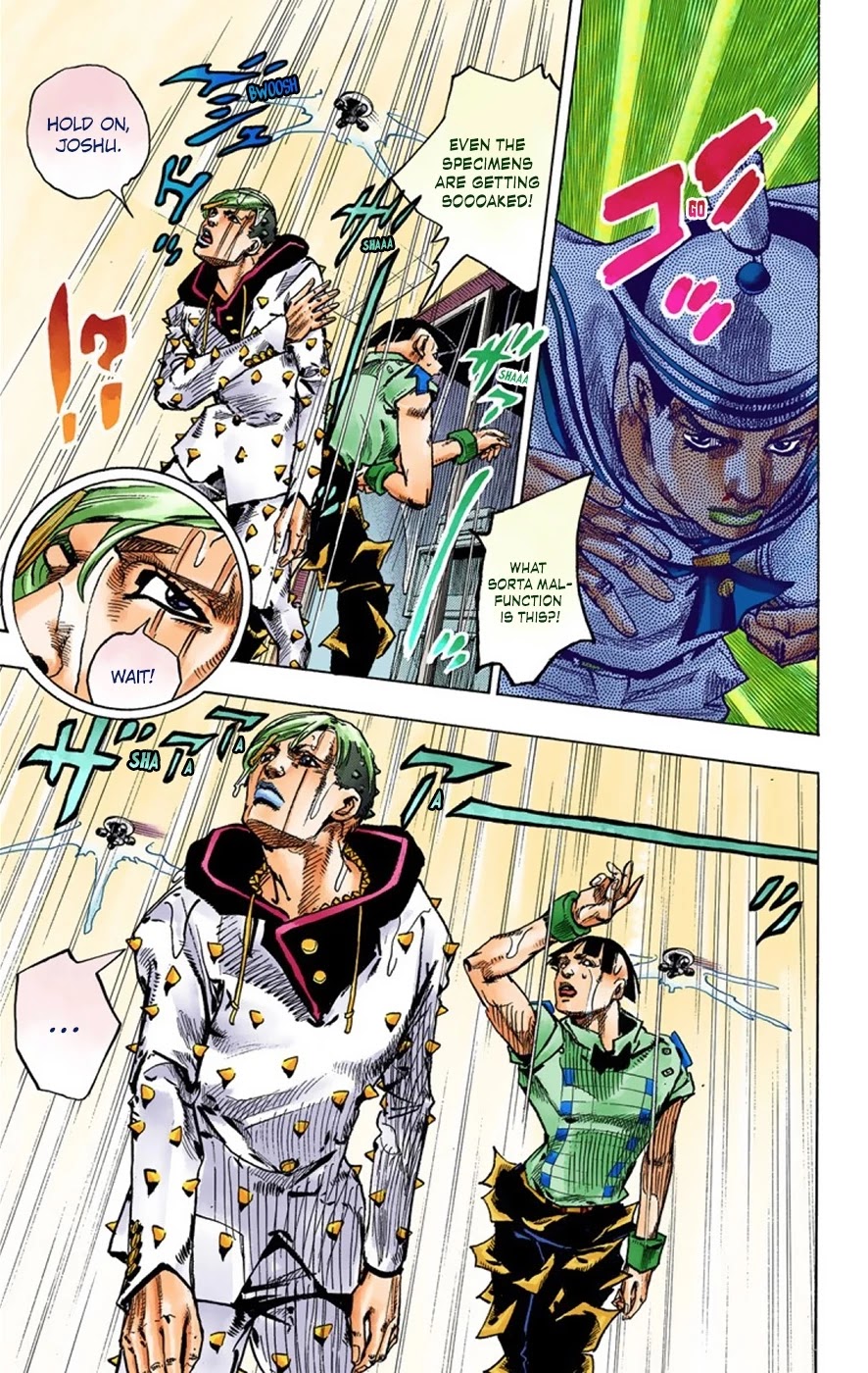 JoJo's Bizarre Adventure Part 8 - JoJolion (Official Colored) Chapter 38 page 24 - Chapter 38: Jobin Higashikata is a Stand User