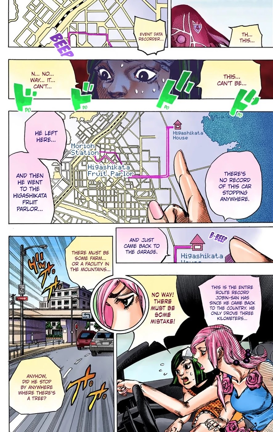 JoJo's Bizarre Adventure Part 8 - JoJolion (Official Colored) Chapter 38 page 27 - Chapter 38: Jobin Higashikata is a Stand User