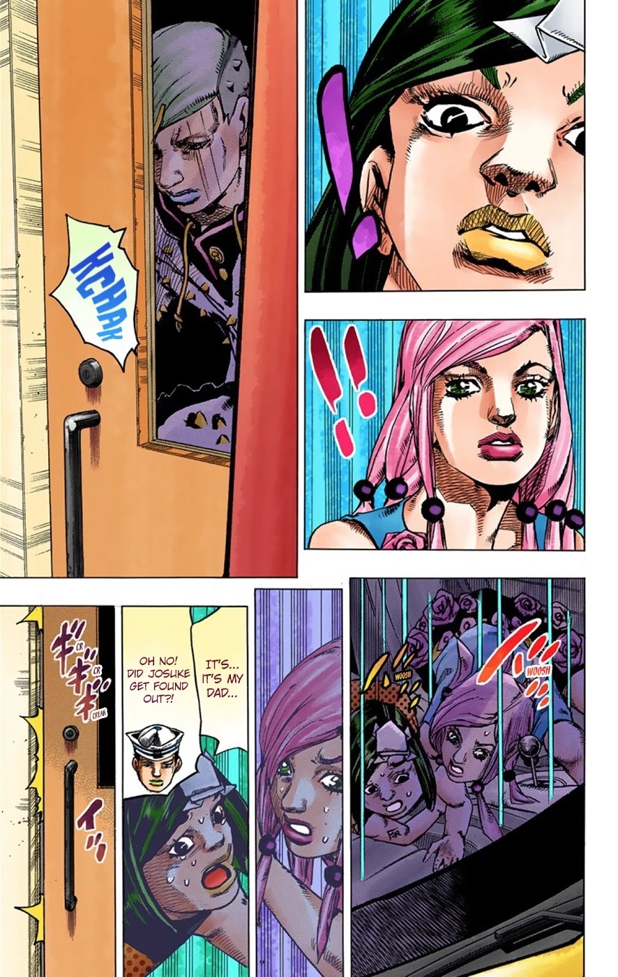 JoJo's Bizarre Adventure Part 8 - JoJolion (Official Colored) Chapter 38 page 30 - Chapter 38: Jobin Higashikata is a Stand User
