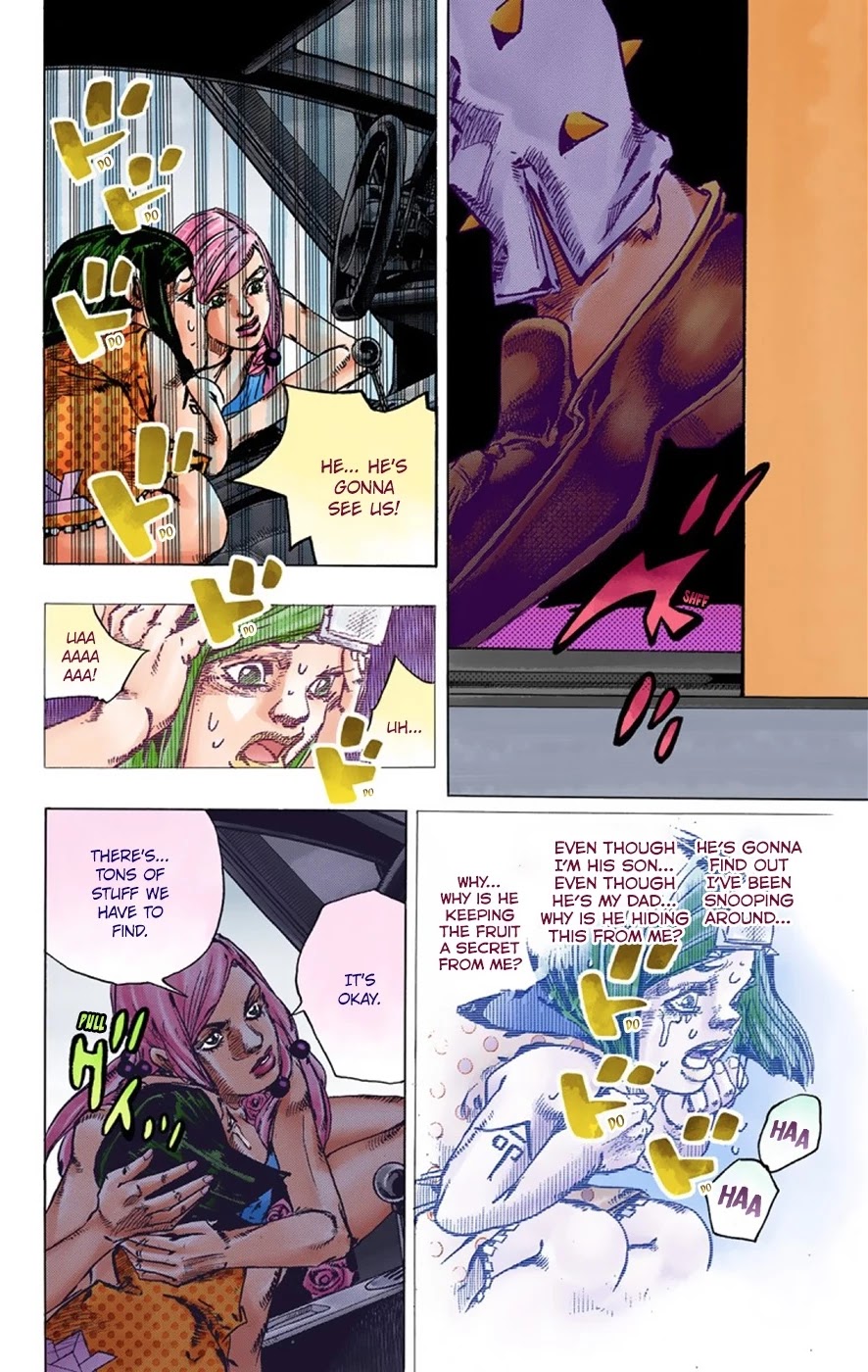 JoJo's Bizarre Adventure Part 8 - JoJolion (Official Colored) Chapter 38 page 31 - Chapter 38: Jobin Higashikata is a Stand User