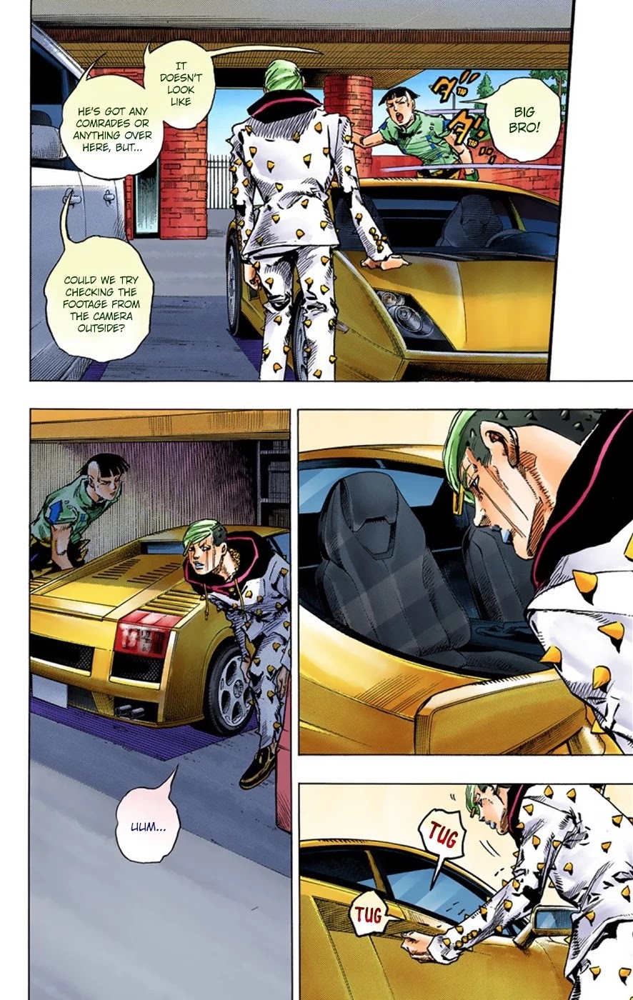 JoJo's Bizarre Adventure Part 8 - JoJolion (Official Colored) Chapter 38 page 33 - Chapter 38: Jobin Higashikata is a Stand User