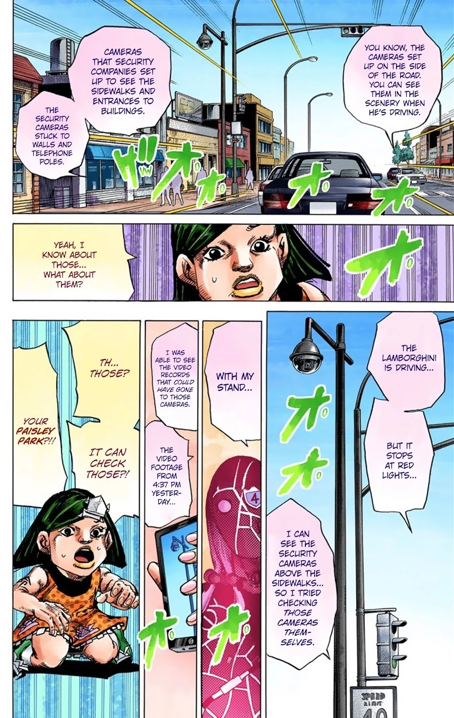 JoJo's Bizarre Adventure Part 8 - JoJolion (Official Colored) Chapter 38 page 37 - Chapter 38: Jobin Higashikata is a Stand User