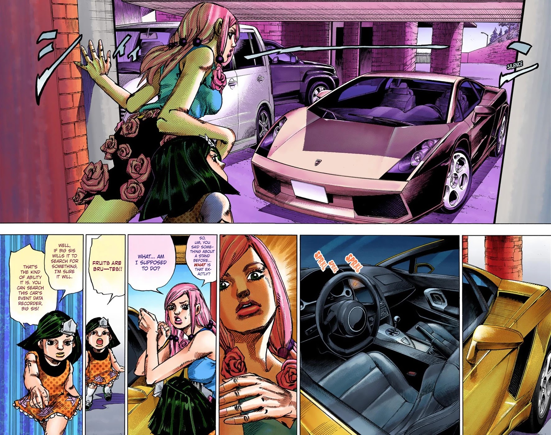 JoJo's Bizarre Adventure Part 8 - JoJolion (Official Colored) Chapter 38 page 6 - Chapter 38: Jobin Higashikata is a Stand User