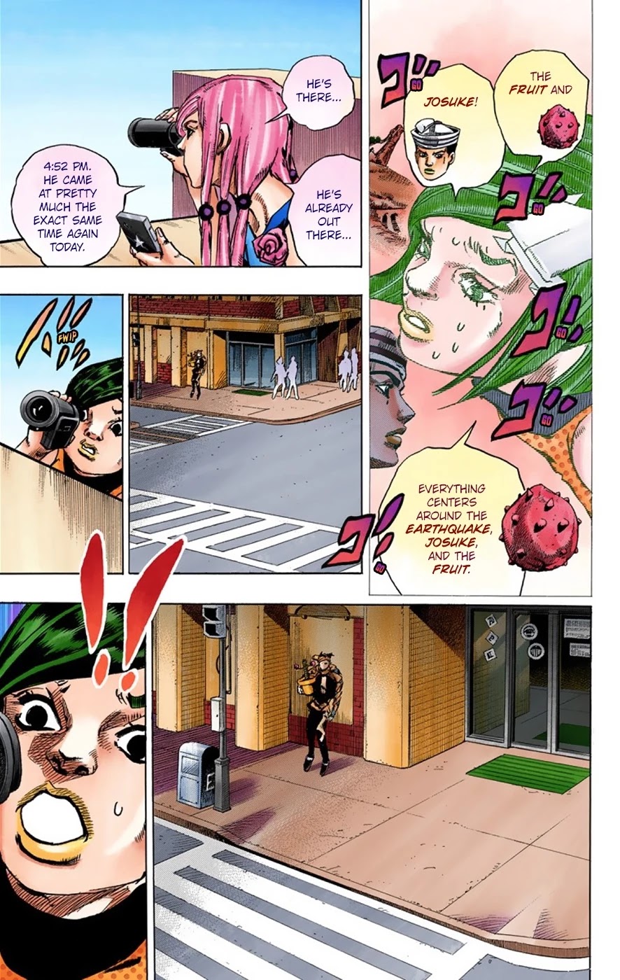 JoJo's Bizarre Adventure Part 8 - JoJolion (Official Colored) Chapter 39 page 12 - Chapter 39: Doobie Wah! Part 1